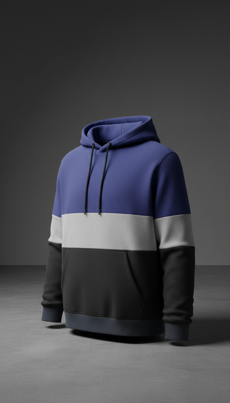 Sudadera bloques Eléctrico e Ink