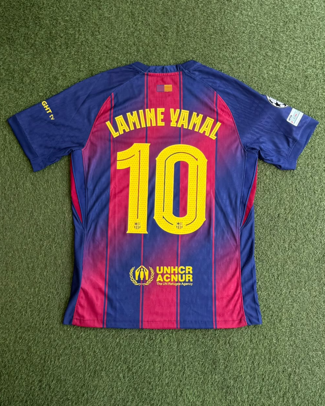 Jersey Barcelona Local 2025 Lamine - espalda