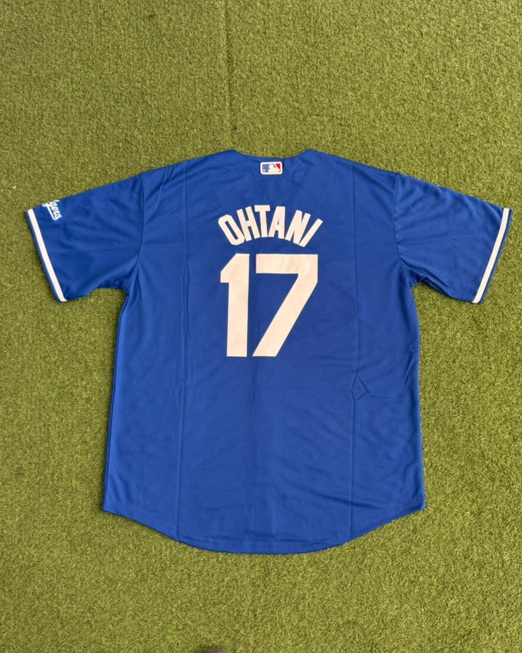 Jersey Dodgers Azul - espalda