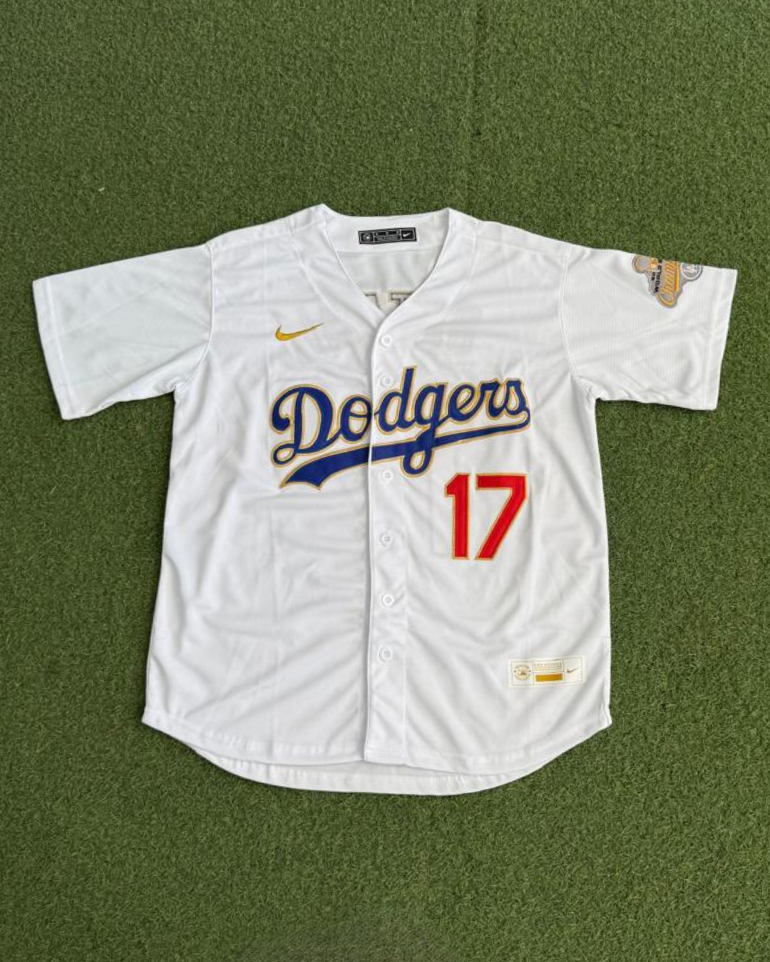 Jersey Dodgers Dorado - frente