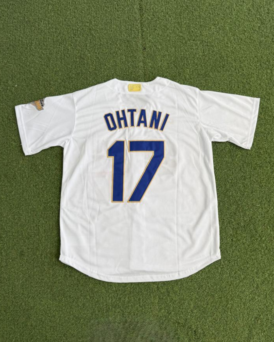 Jersey Dodgers Dorado - espalda