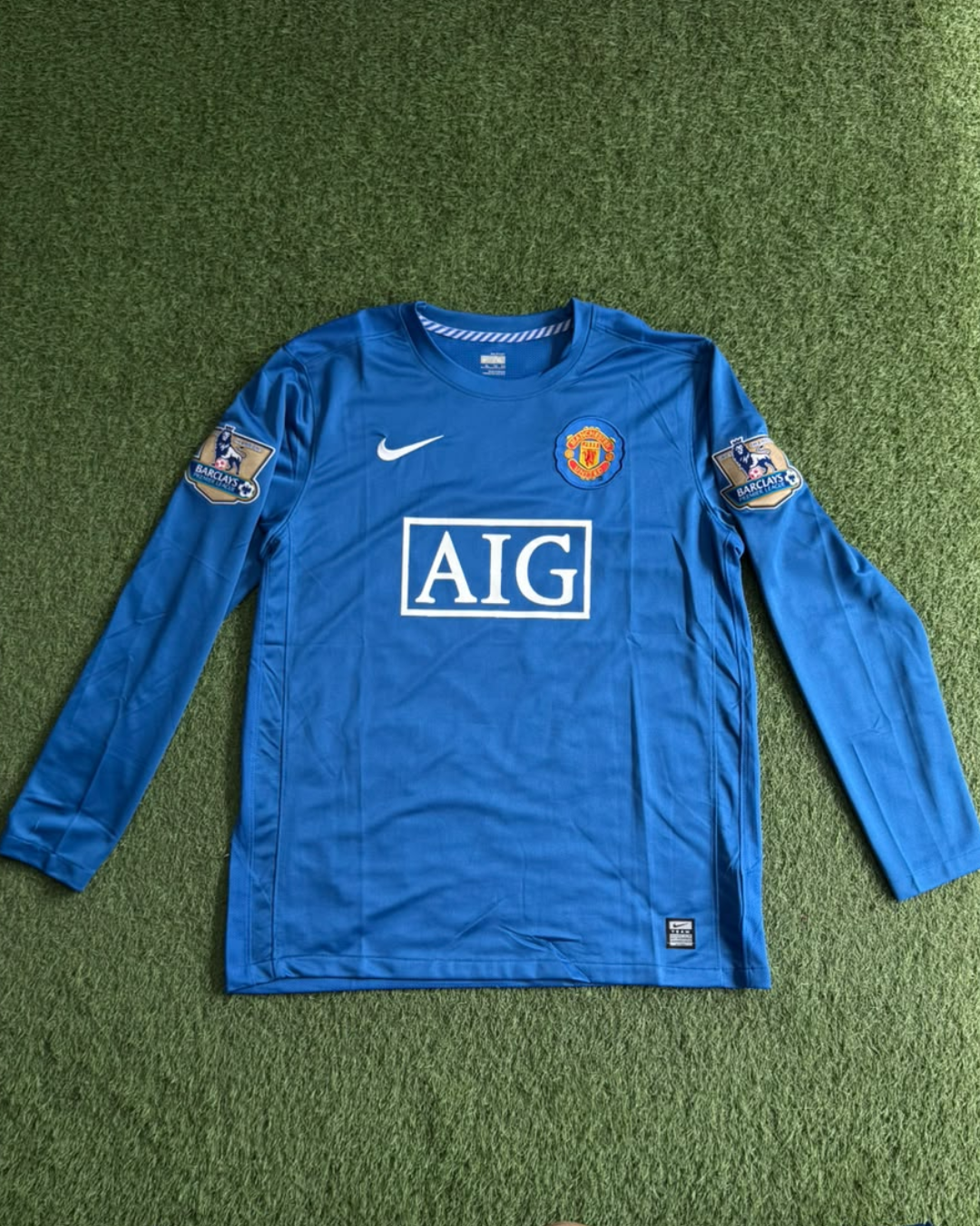 Jersey Manchester United 2008 Azul - frente