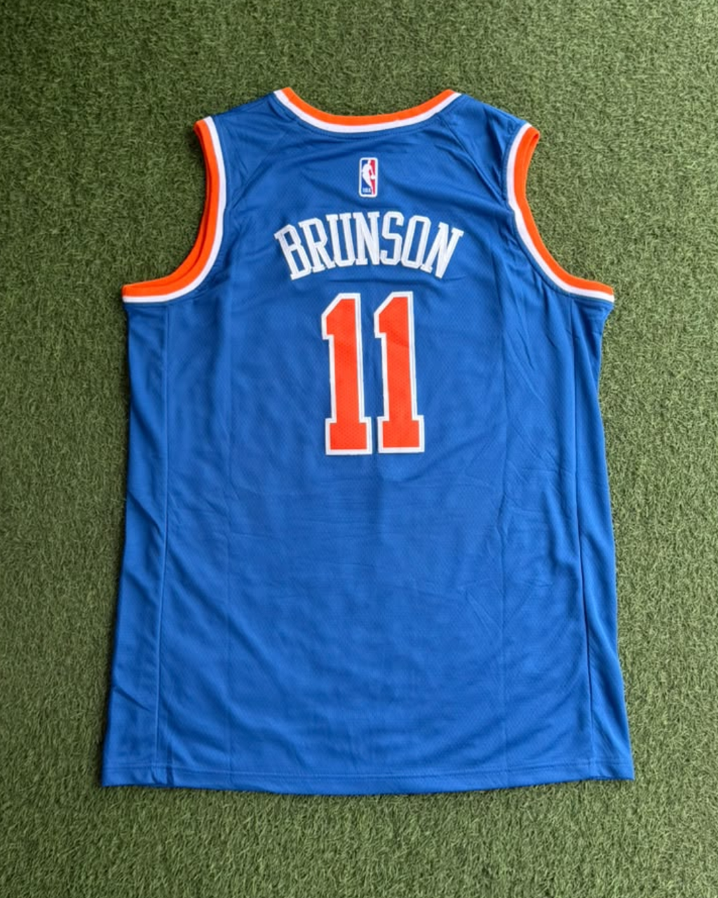 Jersey NBA New York Azul - espalda