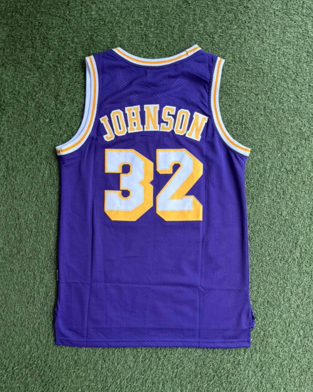 Jersey NBA Lakers Morado - espalda
