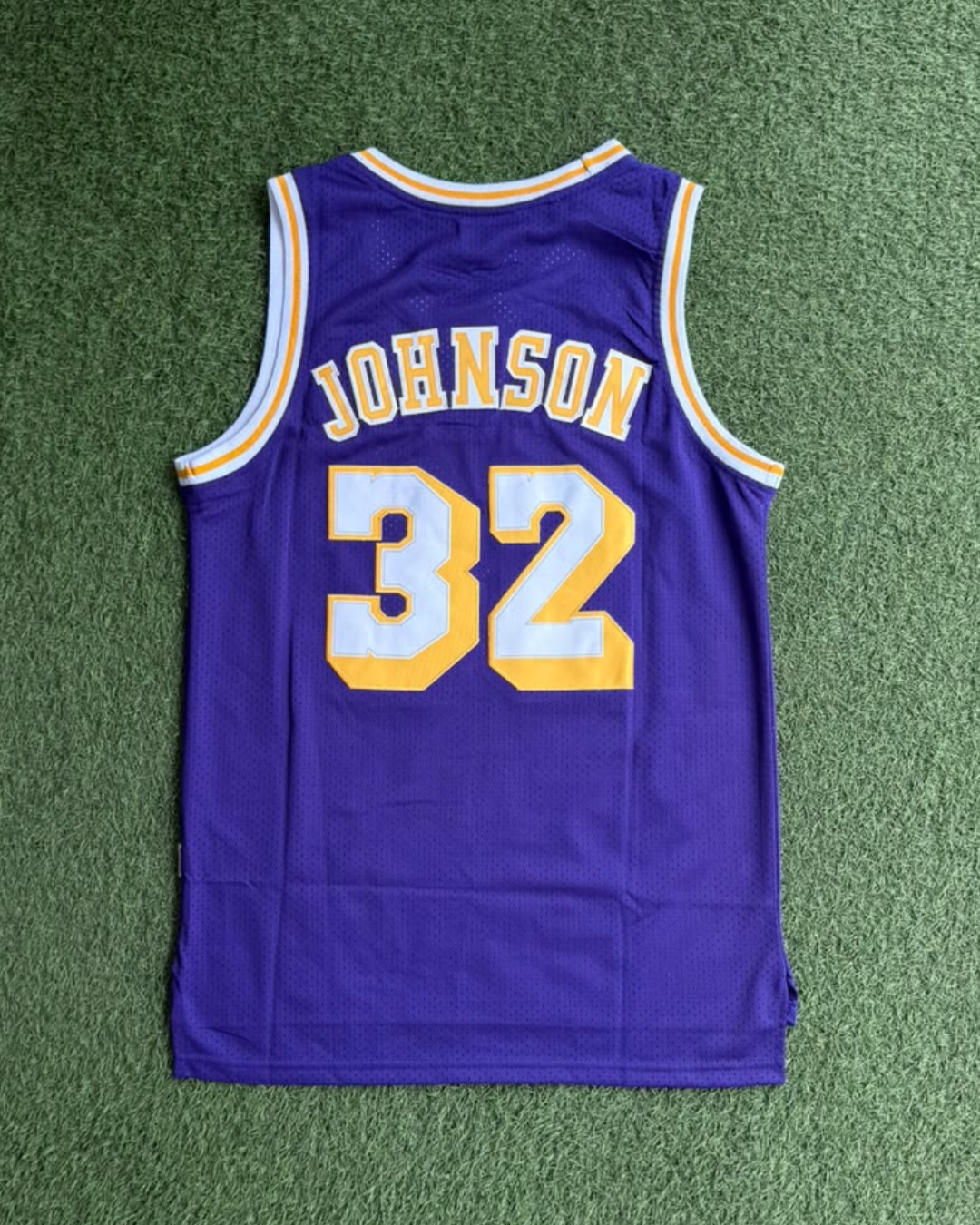 Jersey NBA Lakers Morado - espalda