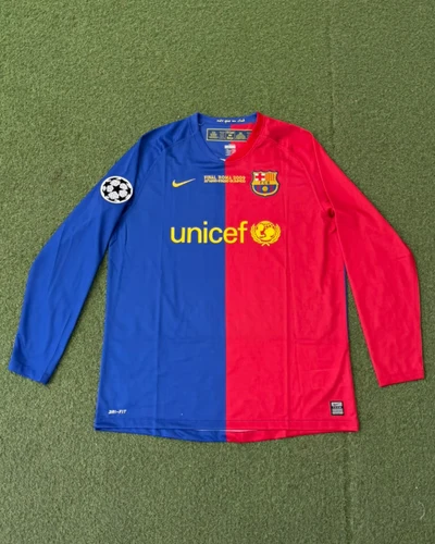 Barcelona Messi #10 Retro 2008 - Local (Manga Larga)