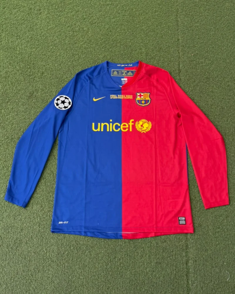 Barcelona Messi #10 Retro 2008 - Local (Manga Larga)