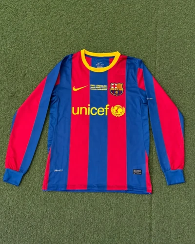 Barcelona Messi #10 Retro 2010 - Local (Manga Larga)