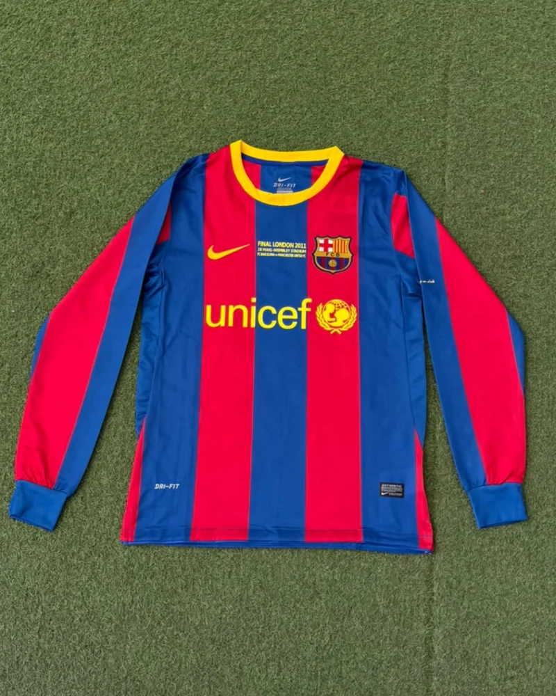Barcelona Messi #10 Retro 2010 - Local (Manga Larga)