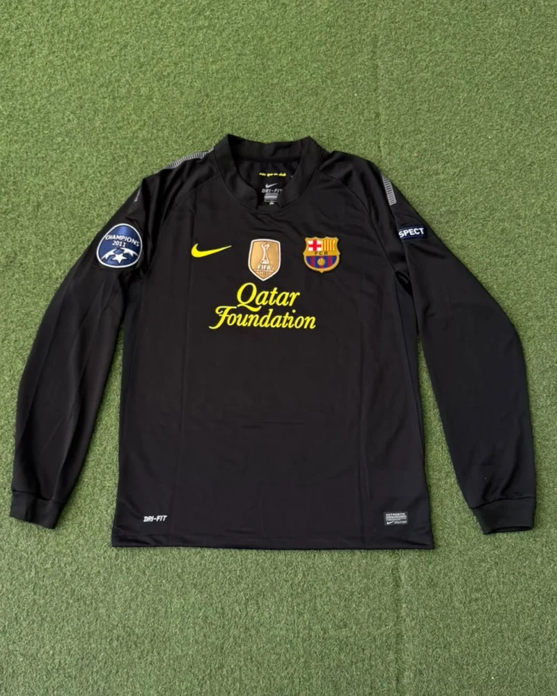 Barcelona Messi #10 Retro 2011 - Visita Negro ML