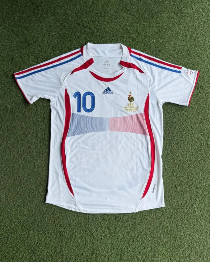 Francia Zidane #10 Retro 2006 - Visita Blanco