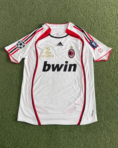 AC. Milán Kaká #22 Retro 2006 Blanco Visita MC